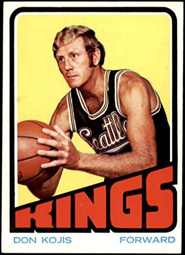 1972 Topps 116 Don Kojis Kansas City Kings (Basketbol Kartı) NM Kings Marquette