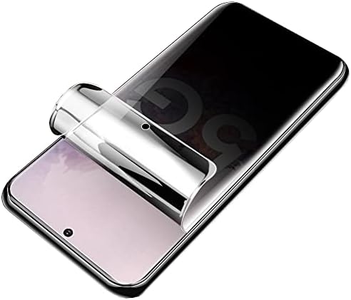YiiLoxo Hidrojel Film Gizlilik Ekran Koruyucu ile Uyumlu Samsung Galaxy S20 Ultra [Anti-Casus] Yüksek hassasiyetli Yumuşak koruyucu