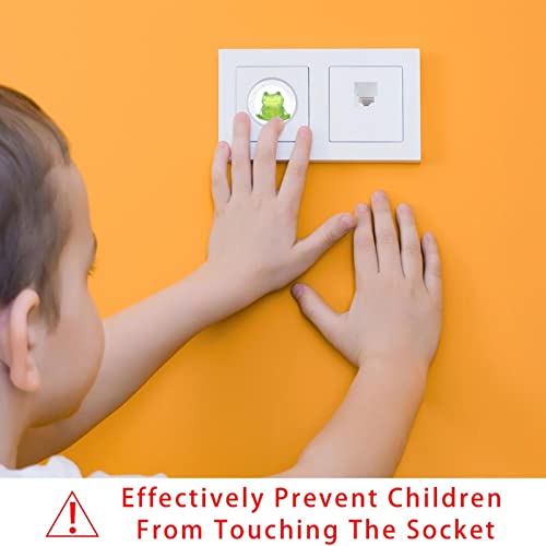 LAIYUHUA Çıkış Kapakları Bebek Prova 24 Paket Sabit Elektrik Fişi Koruyucu | Child Safety Plastic Outlet Covers | Easy İnstall | Shock
