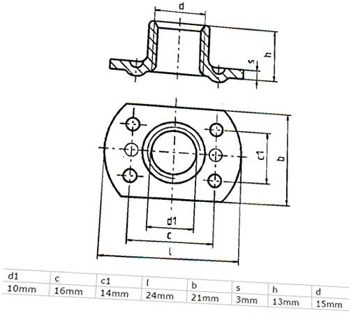 X-DREE 7/16 -24 Karbon Çelik 4 Projeksiyon T-Şekilli Kaynak Somunları 25 adet(7/16' ' -24 tuercas para en forma de T con proyección