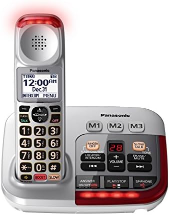 PANASONİC Dijital Telesekreterli Güçlendirilmiş Telsiz Telefon-KX-TGM450S-1 Ahize (Gümüş)