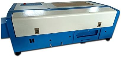 Masaüstü Mini CO2 Lazer Oyma Makinesi, Yukarı ve Aşağı Masa ile 50W Lazer 300x200mm(12X8 inç) lazer Tüplü kesme makinesi