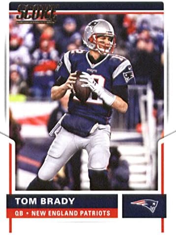 2017 Skoru 200 Tom Brady New England Patriots Futbol Kartı