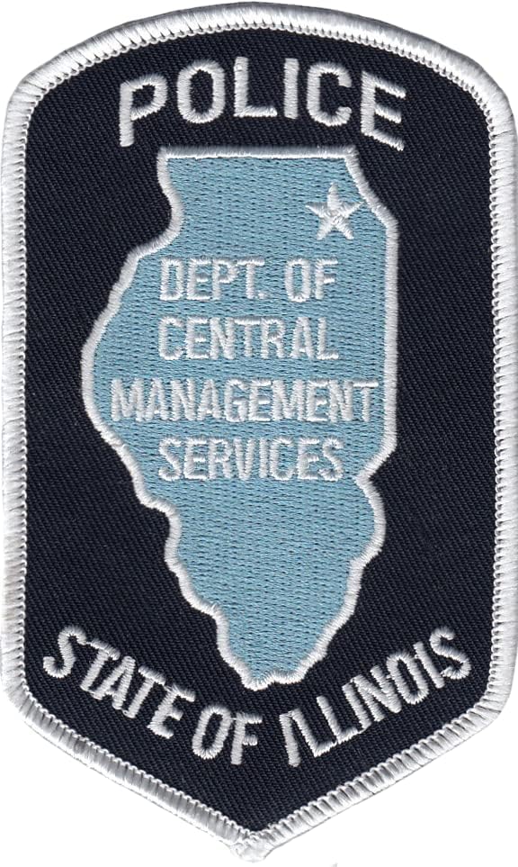 Illinois Merkezi Yönetim Hizmetleri Departmanı (CMS) Polis Omuz Bandı: Seri 4-Polis Memuru