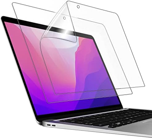 JETech Ekran Koruyucu için MacBook Pro 13 inç (-2022, M1/M2) / MacBook Air 13 inç (2018-2020, M1), Parlama Önleyici Film Mat, Parmak