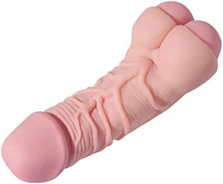Gerçekçi Yapay Penis Cep Pussy Masturbators Yetişkin Seks Oyuncak Stimülatörü ile 3D Dokulu Mini Göt Anal, yumuşak Gerçekçi Klitoris