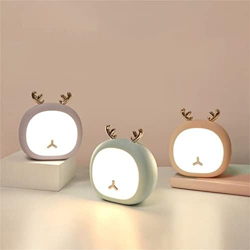 WODMB Sevimli Hayvan Gece Lambası Tavşan Kreş ışık çocuk bebek Kademesiz Dokunmatik USB şarj edilebilir masa lambası Ev Dekorasyon