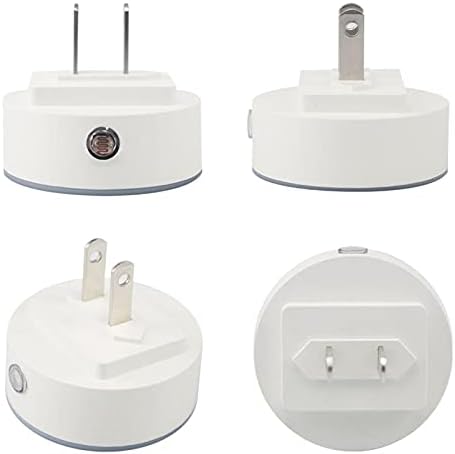 2 Paket Plug-in Gece Lambası LED Gece Lambası Alacakaranlıktan Şafağa Sensörlü Çocuk Odası, Kreş, Mutfak, Koridor Kırmızı Denizyıldızı
