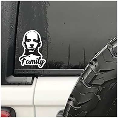 Dominic Toretto Aile Baskılı Çıkartması ABD Komik Tampon Pencere ARABA Kamyon Sticker F9 Hızlı Dokuz Meme Şaka Minivan Kamyon Sedan