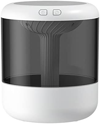 NIIZO Yeni nemlendirici USB Gece Lambası 1.2 Litre Büyük Kapasiteli nemlendirici Ev Sessiz Uzay nemlendirici Elegantwhite