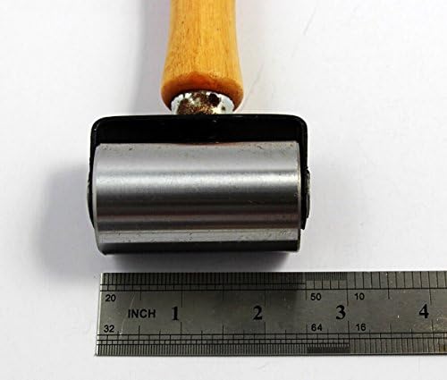 CHENGYIDA Leathercraft Rulo Kırışık Deri ve Tutkal Kenarları, El Silindiri Kurulum Aracı 2-1 / 2(6.3 cm)