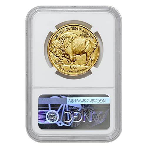 2023 1oz Amerikan Gold Buffalo MS-70, Mint State Gold'dan Bizon Etiketini Erken Çıkardı $50 NGC MS70