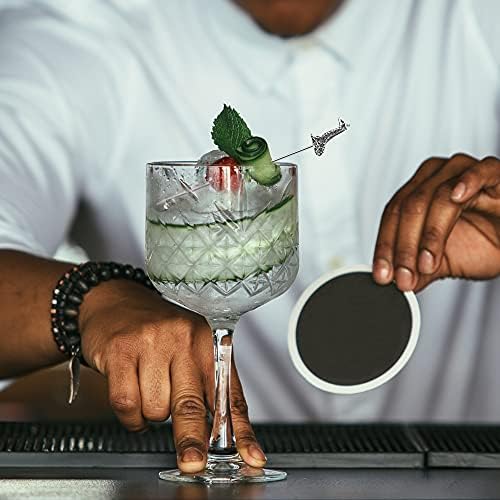 Homestia İçecekler için 6 Adet Metal Kokteyl Seçtikleri, Safari Hayvanlar Martini Seçtikleri Zeytin Martini Seçtikleri İçecekler için