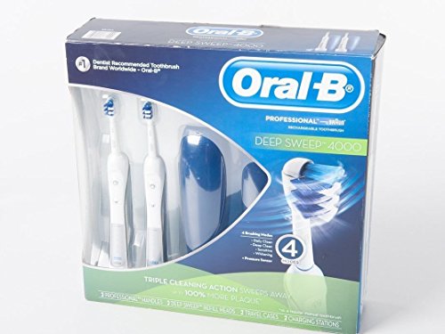 Oral-B Profesyonel Derin Süpürme 4000 İkiz Paket