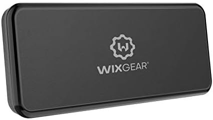 WixGear Manyetik Telefon araç tutucu, Evrensel Çubuk Dikdörtgen Düz Pano Manyetik araç tutucu Tutucu, Cep Telefonları ve Mini Tabletler