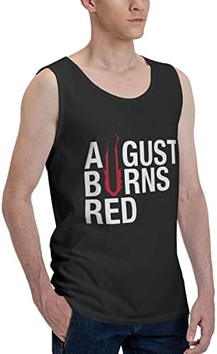 BORUISX Kolsuz T Gömlek Erkekler Spor Tank Top Atletik Egzersiz Kolsuz T Shirt