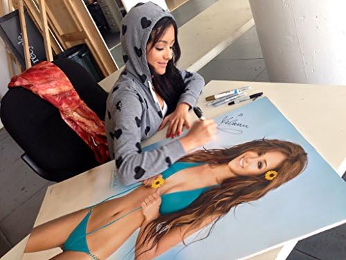 Melanie Iglesias Aqua Bikini Fan Favori 24x36 İmzalı Duvar Posteri