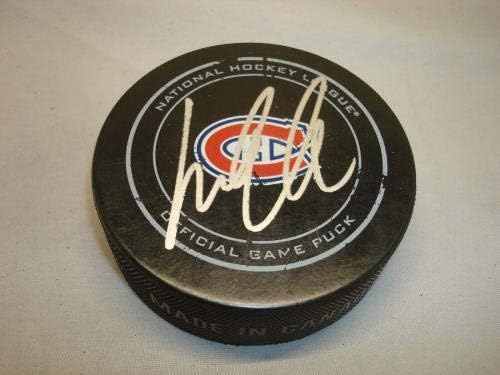 Lars Eller, Montreal Canadiens Resmi Oyun Hokeyi Diskini İmzaladı PSA / DNA COA 1A-İmzalı NHL Diskleri