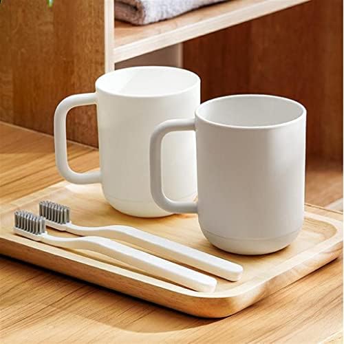 SLSFJLKJ Japon Gargara Fincan Fırçalama Fincan diş fırçası kabı Ağız Fincan Ev Plastik Set Çift Fincan