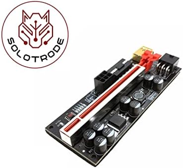Solotrode PCI-E Yükselticiler 8 Kapasitör 6 LED-6'lı Paket