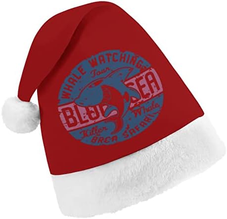 Katil Balina Noel şapka kişiselleştirilmiş Santa şapka komik Noel süslemeleri