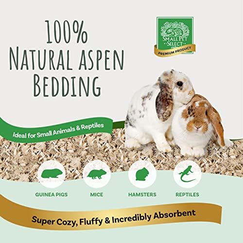 Küçük Evcil Hayvan Seçin Premium Doğal Kavak Yatakları, Hayvan Yatakları, Jumbo Boy 282 L ve 2. Kesim Tavşanlar, Kobaylar, Kürkler
