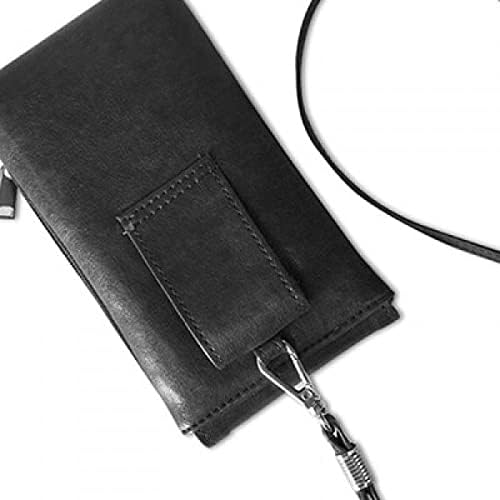 DIYthinker Kültür Siyah Beyaz Yin-yang Telefon Cüzdan çanta Asılı Cep Kılıfı Siyah Cep