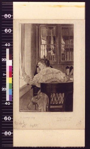 HistoricalFindings Fotoğraf: Beşikti, İki Bohça yatak, Elizabeth Shippen Green Elliott, c1908, Casusluk, Pencere