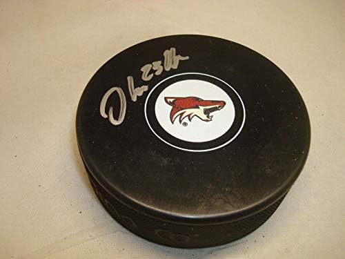 Oliver Ekman-Larsson İmzalı Arizona Coyotes Hokey Diski İmzalı 1D İmzalı NHL Diskleri