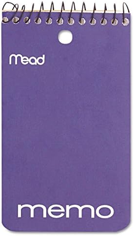 Mead 45354 Not Defteri, 3 X 5 inç. 60 Yaprak, Renkler Değişebilir (72'li paket)
