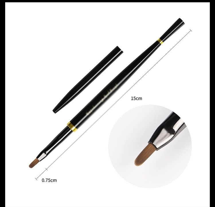 TREXD Sanat Desen Boyama Çivi Kalem Oyma Fırçası Akrilik Fırçalar Jel Uzatma Oluşturucu Kaplama Çizim Kalem DIY