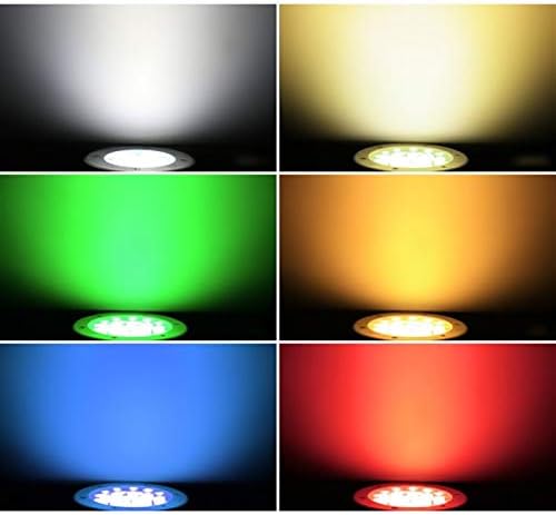Renk yeraltı ışık LED su geçirmez geçit Led ışıkları yaygın olarak kullanılan hava direnci AC85-265V kaldırım, bahçe, teras, çim, veranda