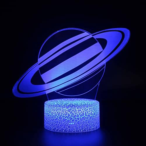 Galaxy Serisi 3D Led gece ışığı Renkli 7 renkli masa lambası Yatak Odası Ev Dekor Hediye DY1
