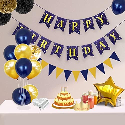 yujıaonly 13. doğum günü partisi süslemeleri-Doğum günün Kutlu olsun afiş altın numarası 13. balonlar Doğum Günün Kutlu olsun kanat