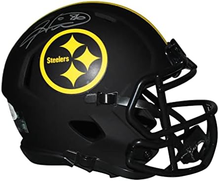 Hines Ward İmzalı Steelers Eclipse Mini Kask-Elle İmzalanmış ve JSA Kimliği Doğrulanmış