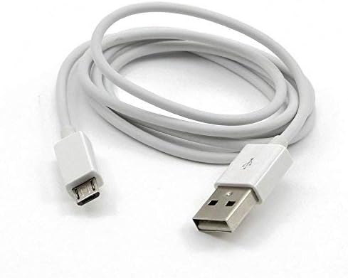 Focuslife USB Data SYNC Güç Şarj Kablosu Kurşun Kablosu Barnes Noble Nook Renkli Tablet için-Beyaz