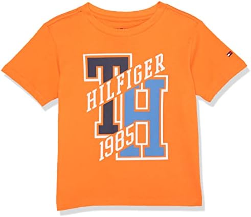 Tommy Hilfiger Erkek Büyük Kısa Kollu Grafik Ekip Boyun T-Shirt