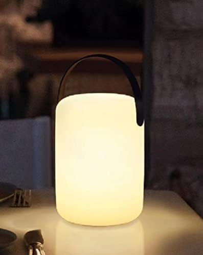CRODY RGB atmosfer ışığı Restoran Otel Başucu Lambası Taşınabilir Gece lambası masaüstü ışık bar masası Lambası FF Silindir