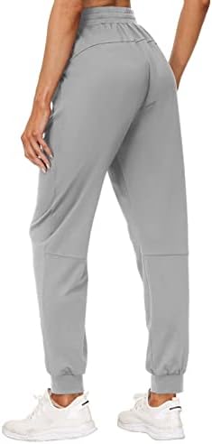 MPEDOUR Bayan Joggers Salonu Rahat Pantolon İpli Cepler ile, Kadınlar için Atletik Koşu Sweatpants