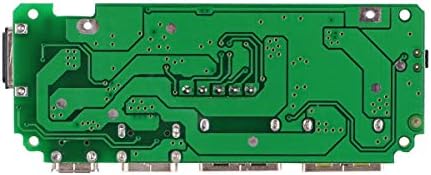 MakerFocus 4 adet 186 50 Şarj Kurulu Çift USB 5V 2.4 A Mobil Güç Bankası Modülü 186 50 Lityum pil şarj cihazı Kurulu Aşırı Şarj Aşırı