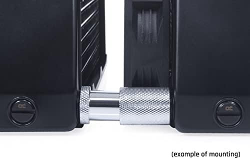Alphacool ES Erkek-Erkek G1 / 4 D-Fiş Bağlantısı, 20mm, Derin Siyah
