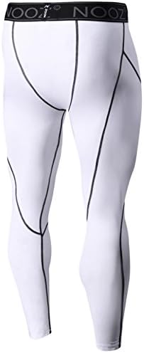 NOOZ erkek Hızlı Kuru Powerflex Sıkıştırma Taban Katmanı Pantolon, Legging Tayt Erkekler için