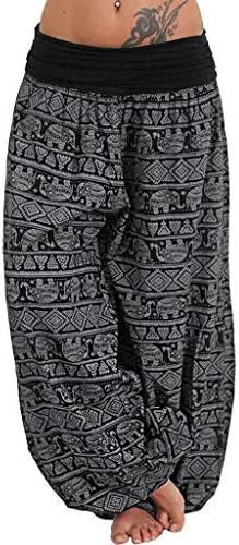 Bayan Ekose Pijama Pantolon Yüksek Bel Siyah ve Beyaz Ekose Pijama Dipleri Artı Boyutu İpli Pijama Pantolon Pijama