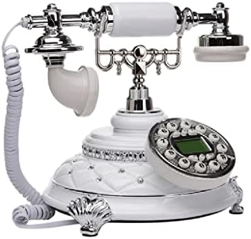 SDFGH Ev Reçine Bronz Antika Telefonlar Oteller Telefon Vintage Telefon Handsfree telefono