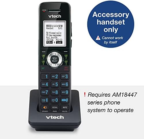 VTech AM18447 Ana Konsol 4 Satır Genişletilebilir Küçük işletme Ofis Telefon Sistemi Telesekreter, İnterkom, Otomatik Görevli ve Beklemede