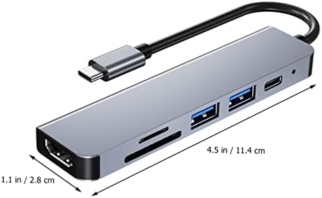 SOLUSTRE 3 adet 6 Yerleştirme İstasyonu Dizüstü Bilgisayar Yerleştirme İstasyonları Dizüstü Bilgisayar için Hub USB şarj göbeği USB
